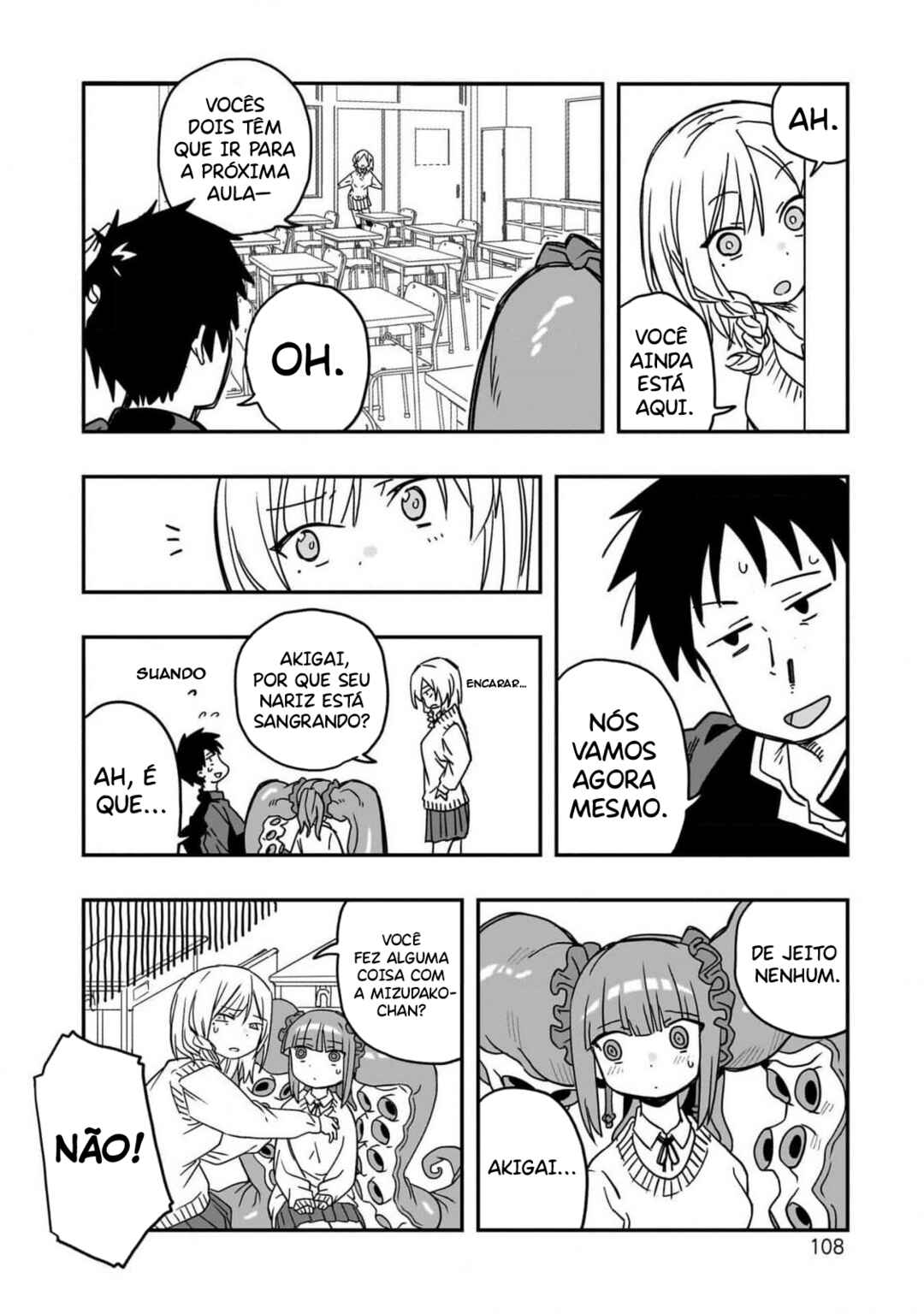 Mizudako-chan kara wa Nigerarenai! Chapter 3 - Page 13