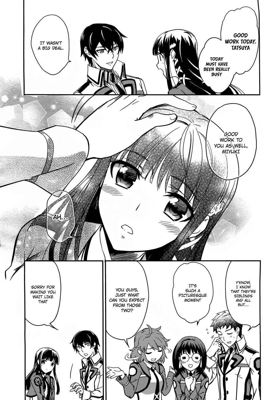 Mahouka Koukou no Rettousei - Nyuugaku-hen Chapter 11 - Page 27