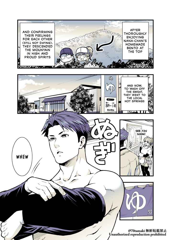 Osananajimi ga Hisabisa ni Saikai Shitara Otagai Kyonyuu ni Natteta Chapter 46 - Page 1
