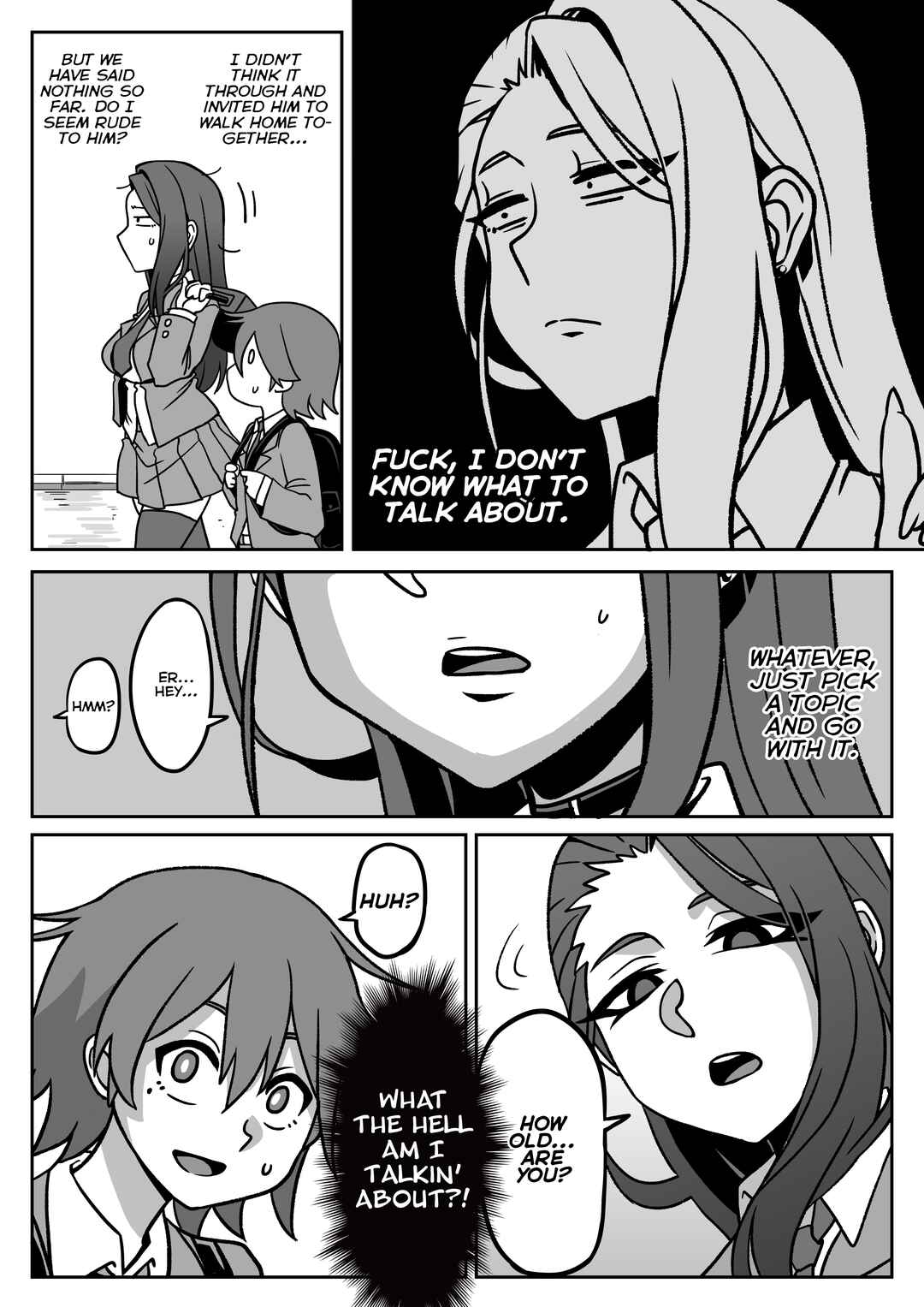 Something Naughty Would Happen If They Knew Each Other's Thoughts Chapter 3 - Page 4