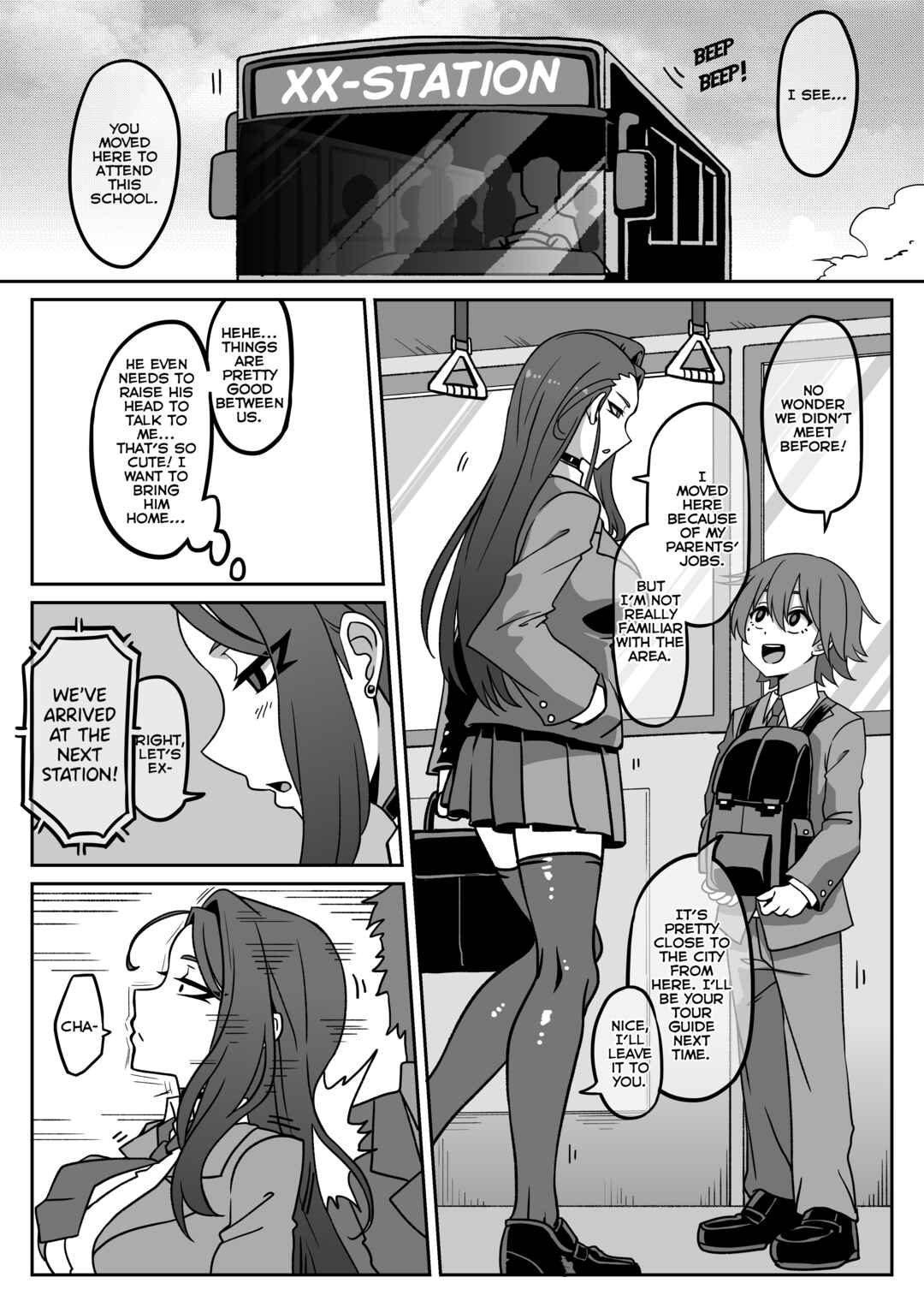 Something Naughty Would Happen If They Knew Each Other's Thoughts Chapter 3 - Page 6