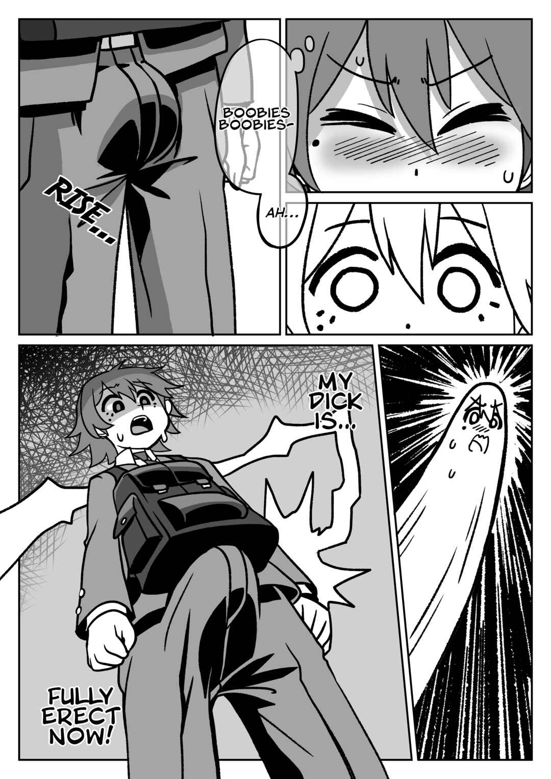 Something Naughty Would Happen If They Knew Each Other's Thoughts Chapter 3 - Page 8