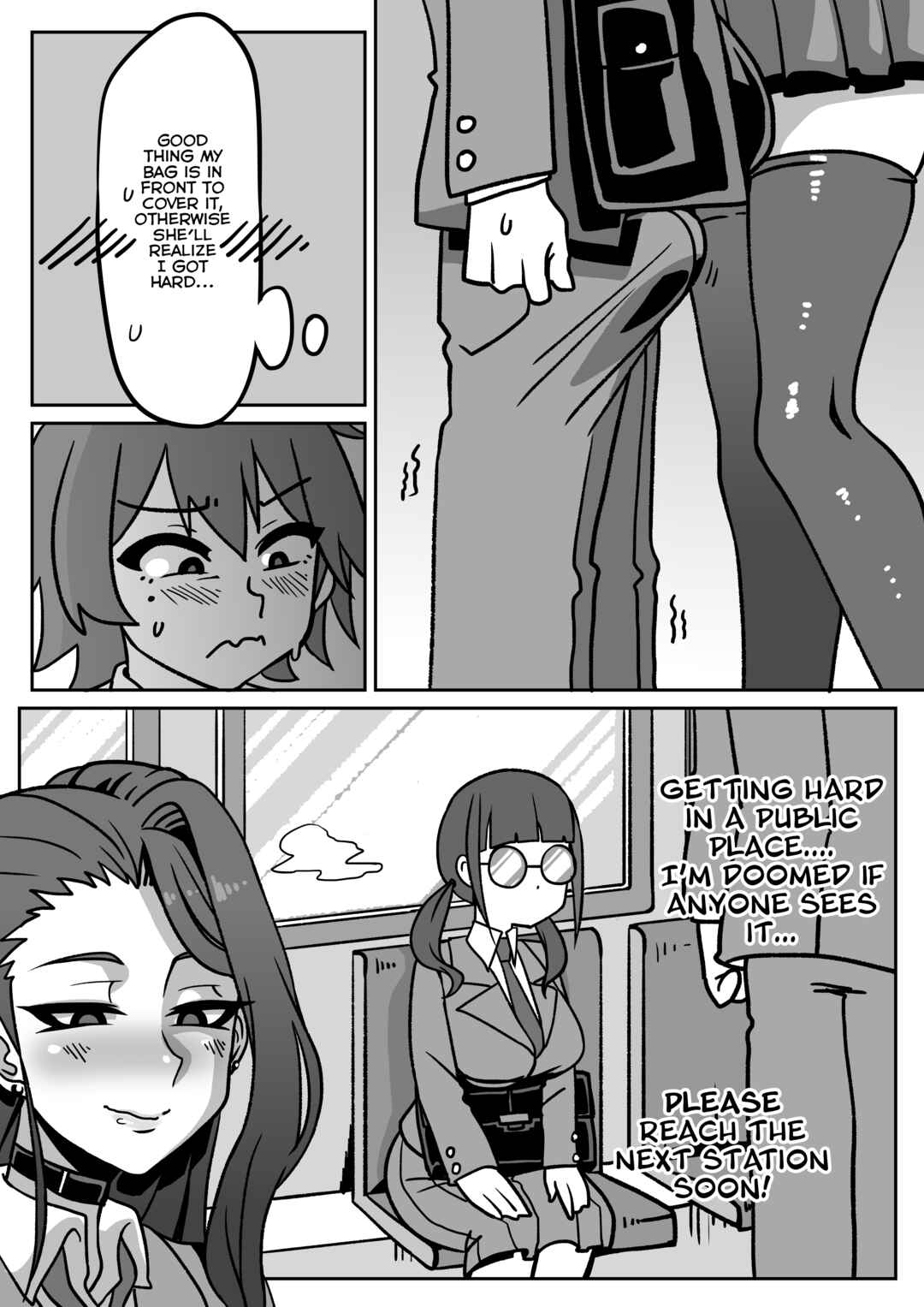 Something Naughty Would Happen If They Knew Each Other's Thoughts Chapter 3 - Page 9