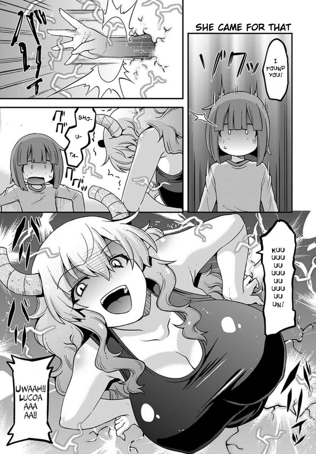 Kobayashi-san Chi no Maid Dragon - Lucoa wa Boku no ×× Desu Chapter 14 - Page 7