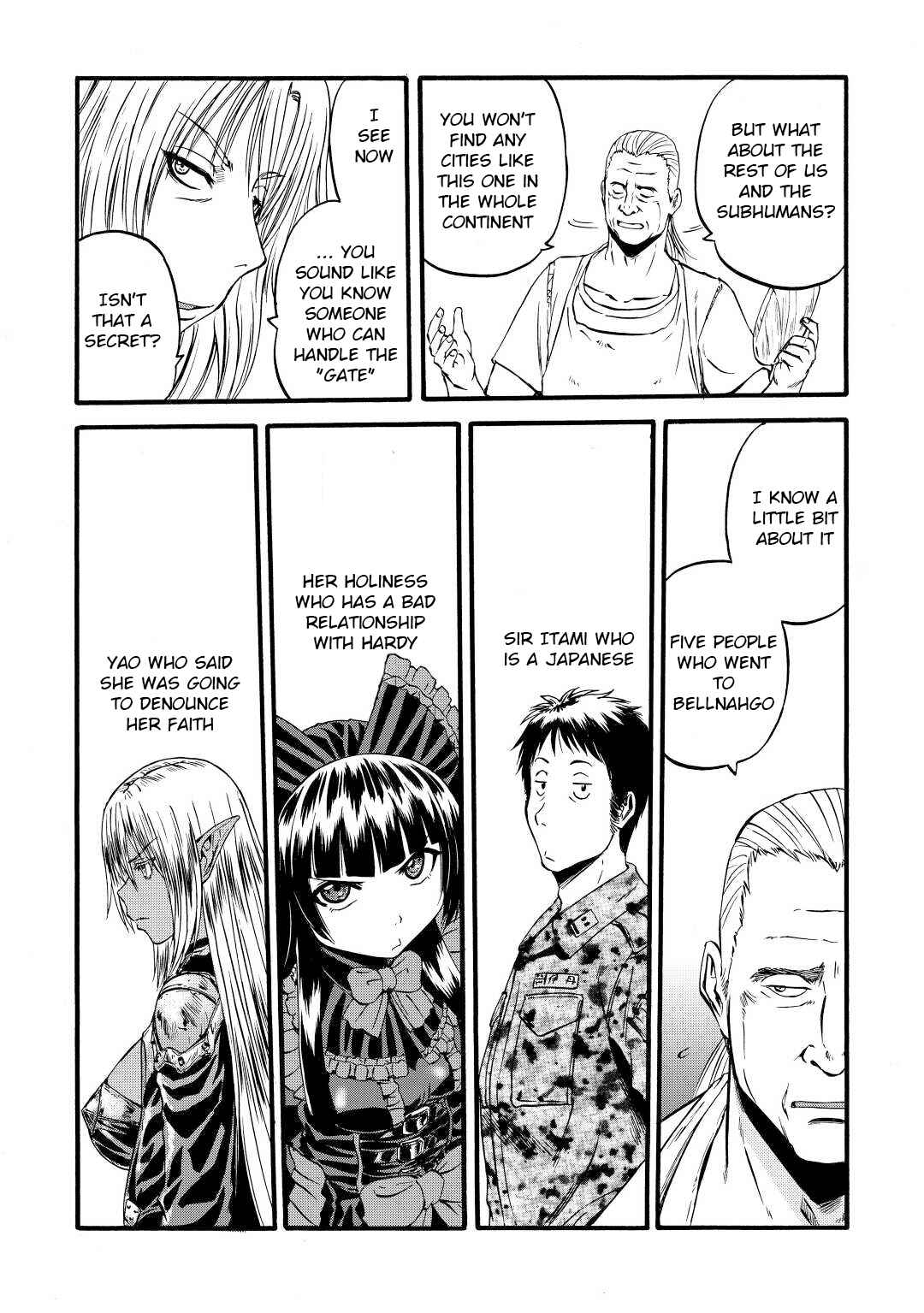 GATE - Jieitai Kanochi nite, Kaku Tatakaeri Chapter 111 - Page 22