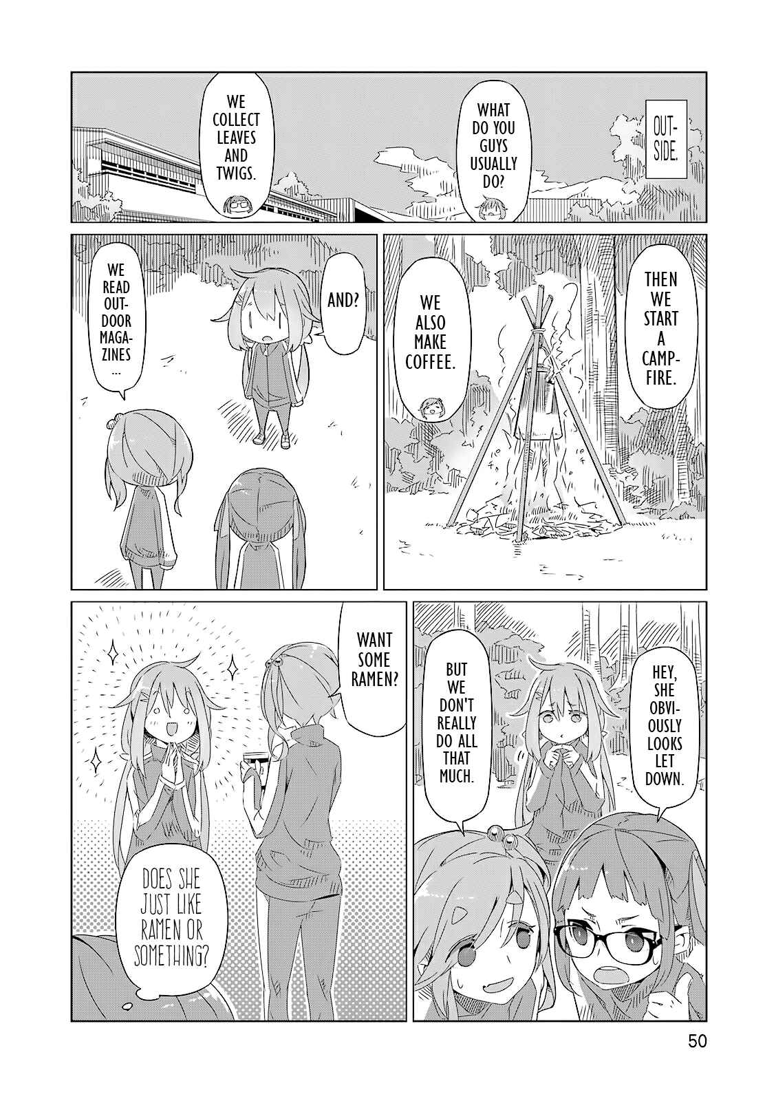 Yuru Camp△ Chapter 2 - Page 14
