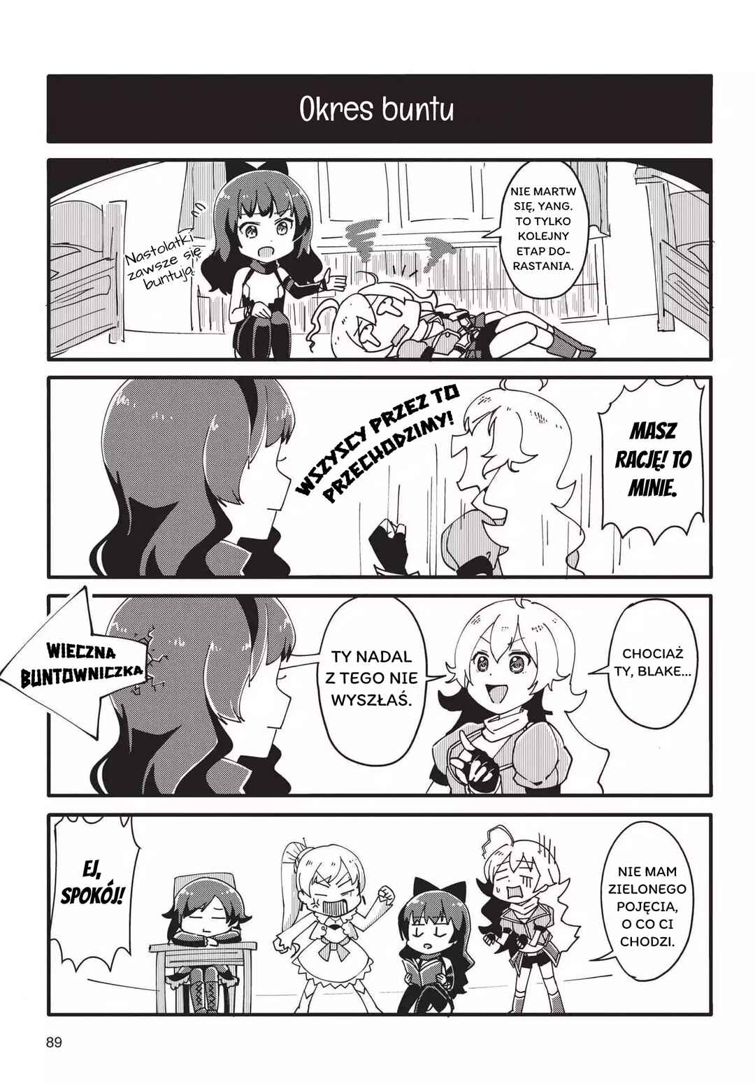 RWBY: Official Manga Anthology Chapter 10 - Page 3