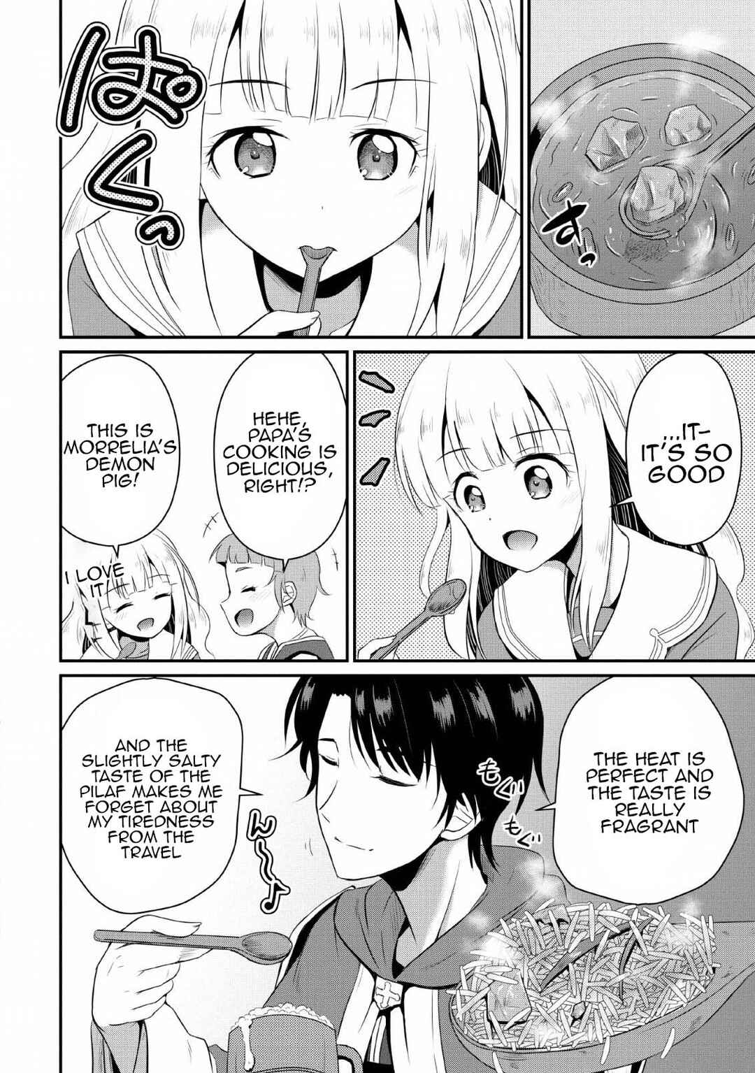 Ossan Teihen Chiyushi to Manamusume no Henkyou Life ~Chuunen Otoko ga Kaifuku Skill ni Kakusei Shite, Eiyuu e Nariagaru~ Chapter 4 - Page 12