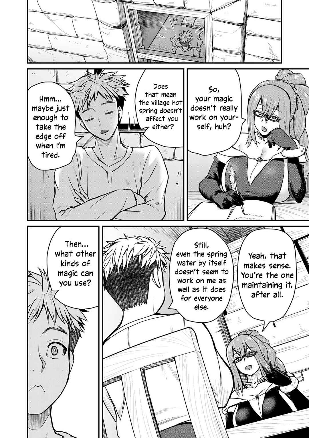 Henkyou no Ofuroya-san, Harem ni Naru ~Yamaoku ni Aru Sabireta Onsen no Kounou ga Cheat Sugite Onna Boukensha ni Daininki na Ken~ Chapter 4 - Page 9