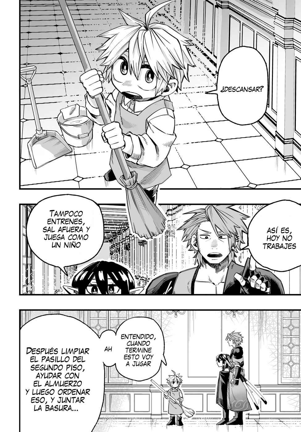 Yoheidan no Itoshigo: Shinikake Koji wa Saikyou Shisho-tachi ni Sodaterareru Chapter 5 - Page 5