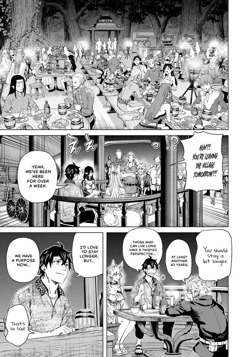 Keikenchi Chochiku de Nonbiri Shoushin Ryokou ~Yuusha to Koibito ni Tsuihou Sareta Senshi no Mujikaku Zamaa~ Chapter 31 - Page 5