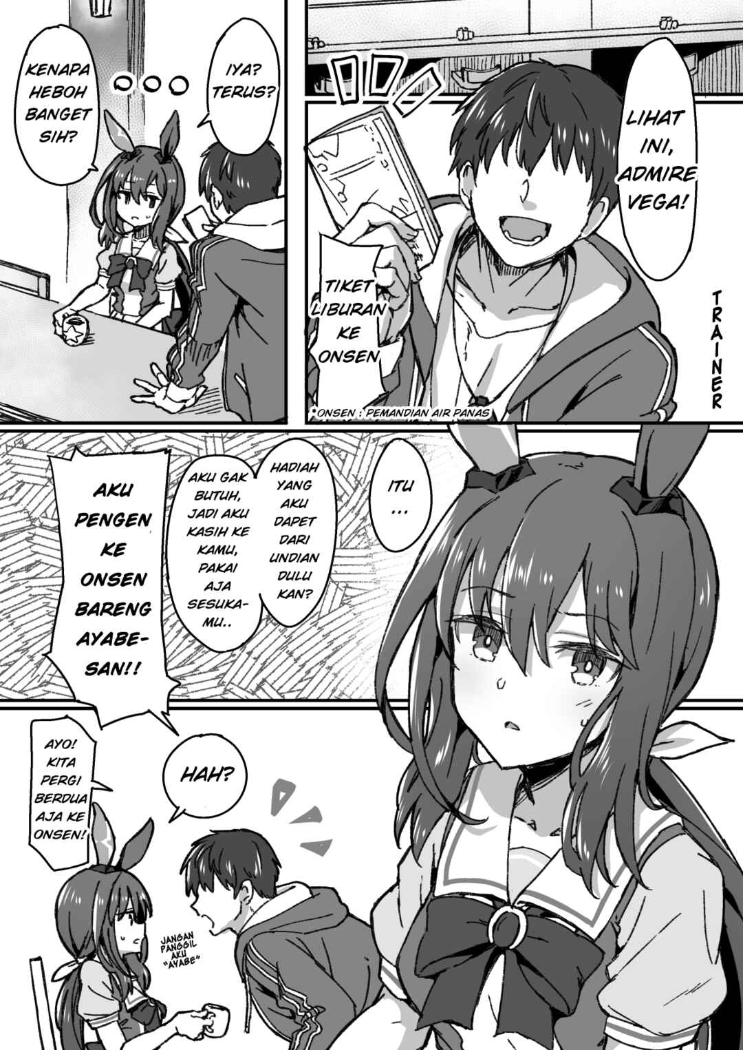 Uma Musume Pretty Derby - Admire Vega is Suki (Doujinshi) Chapter 3 - Page 2