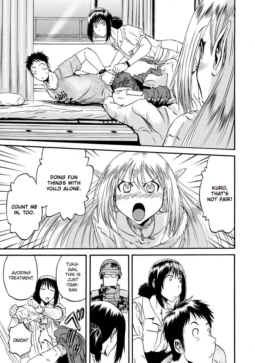 GATE - Jieitai Kanochi nite, Kaku Tatakaeri Chapter 133 - Page 28