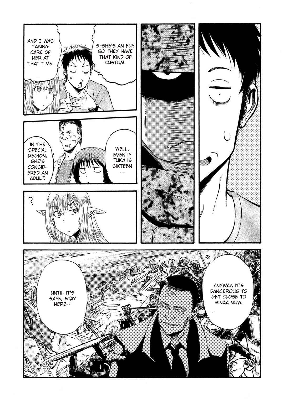GATE - Jieitai Kanochi nite, Kaku Tatakaeri Chapter 133 - Page 35