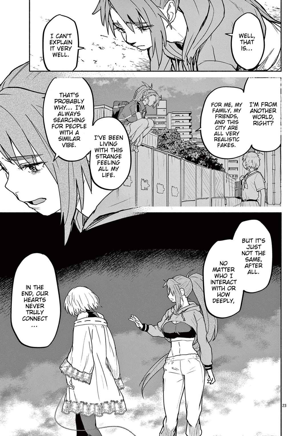 Kaii to Otome to Kamikakushi Chapter 75 - Page 22