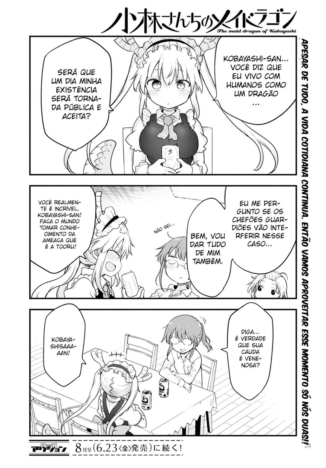 Kobayashi-san Chi no Maid Dragon Chapter 132 - Page 14