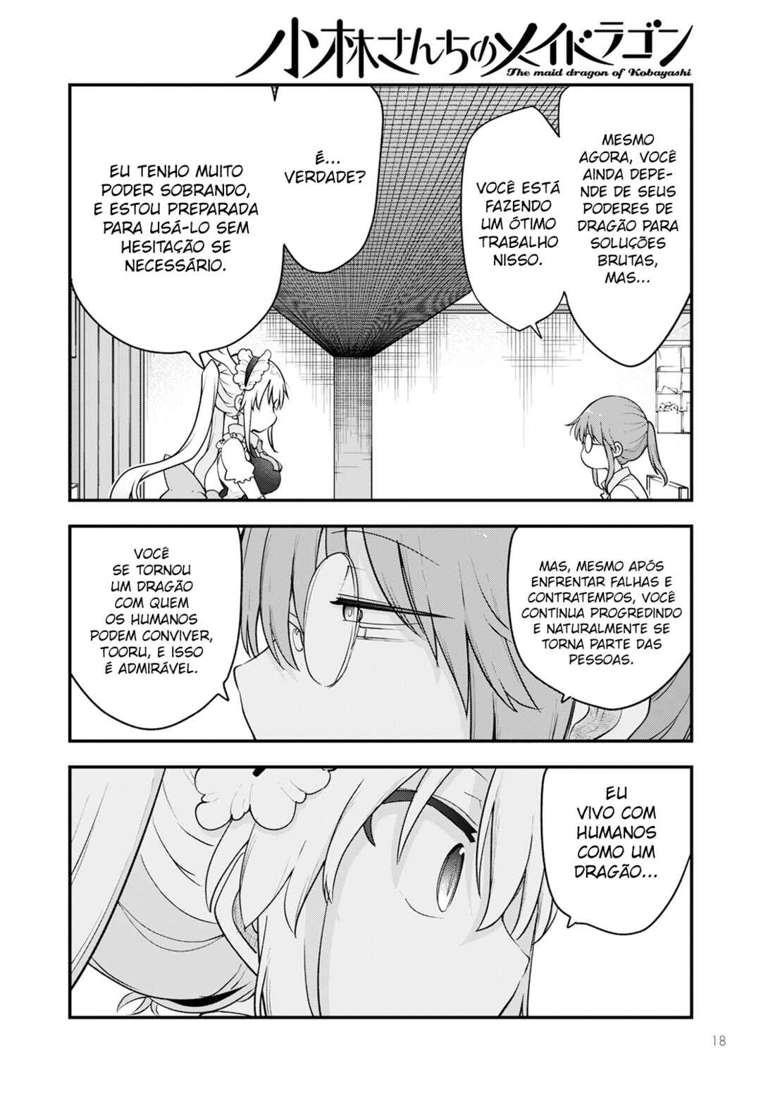 Kobayashi-san Chi no Maid Dragon Chapter 132 - Page 8