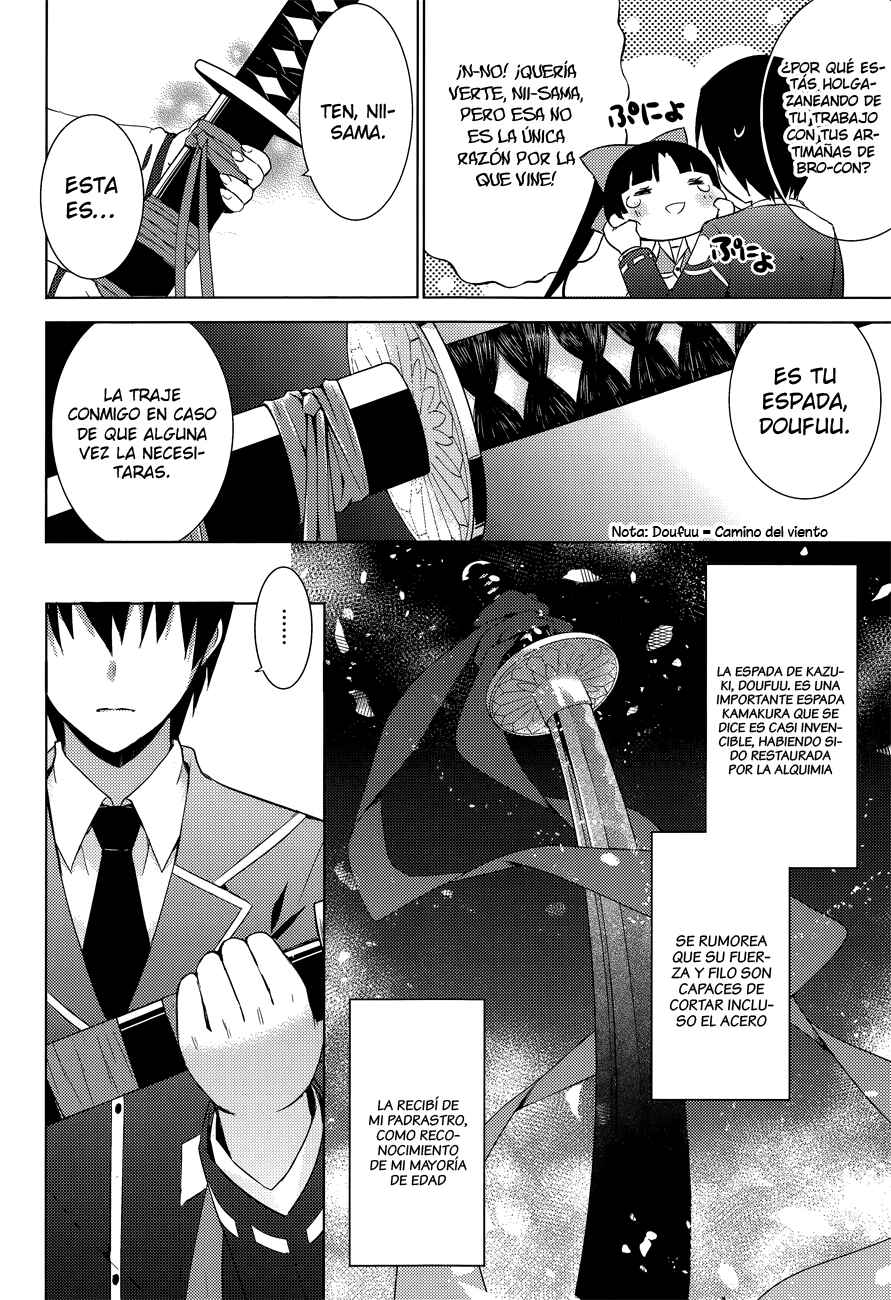 Magika no Kenshi to Shoukan Maou Chapter 6 - Page 5