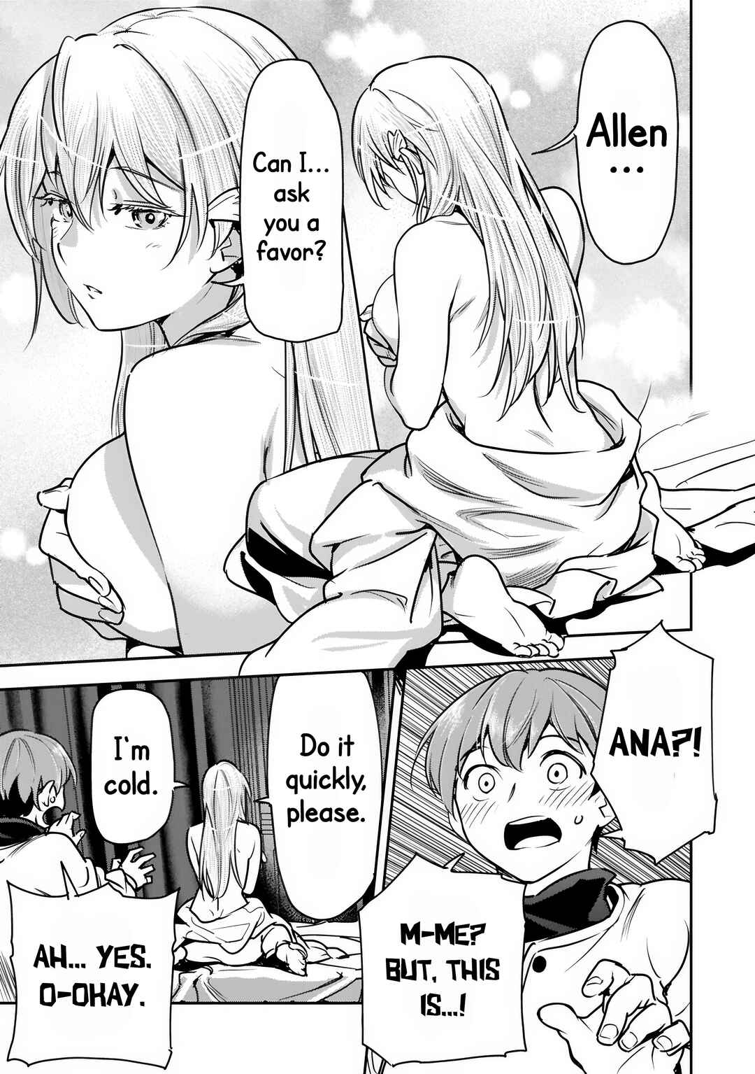 Chounin A wa Akuyaku Reijou o Doushitemo Sukuitai: Dobu to Sora to Koori no Himegimi Chapter 46.2 - Page 9