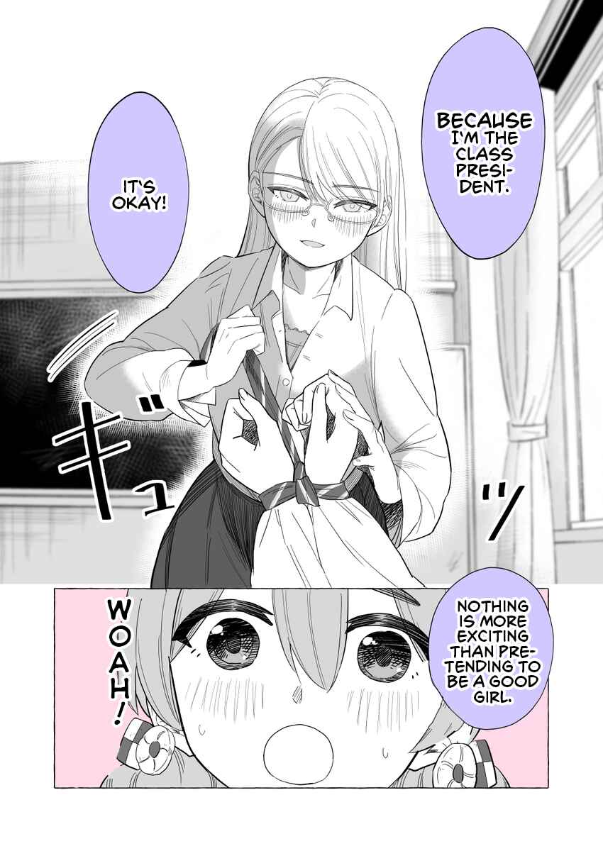 Iinchou to M-ko no Yuri Chapter 4 - Page 2