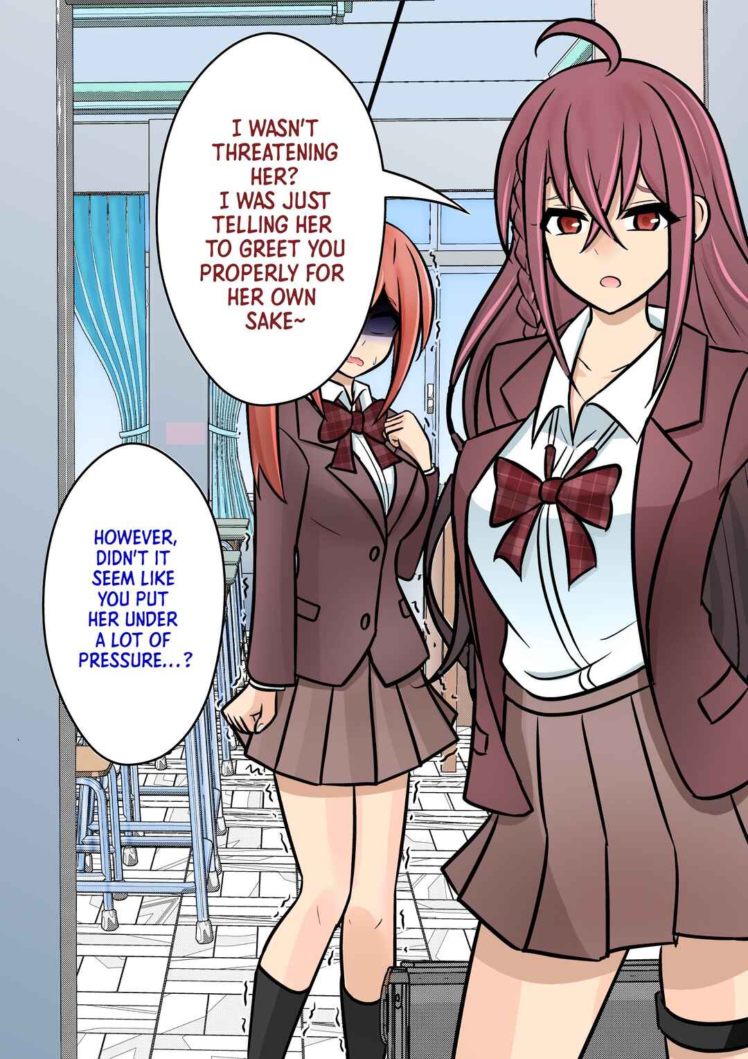 Danjo-hi 1:39 no Heikou Sekai wa Omoi no Hoka Futsuu (Fan Colored) Chapter 102 - Page 2