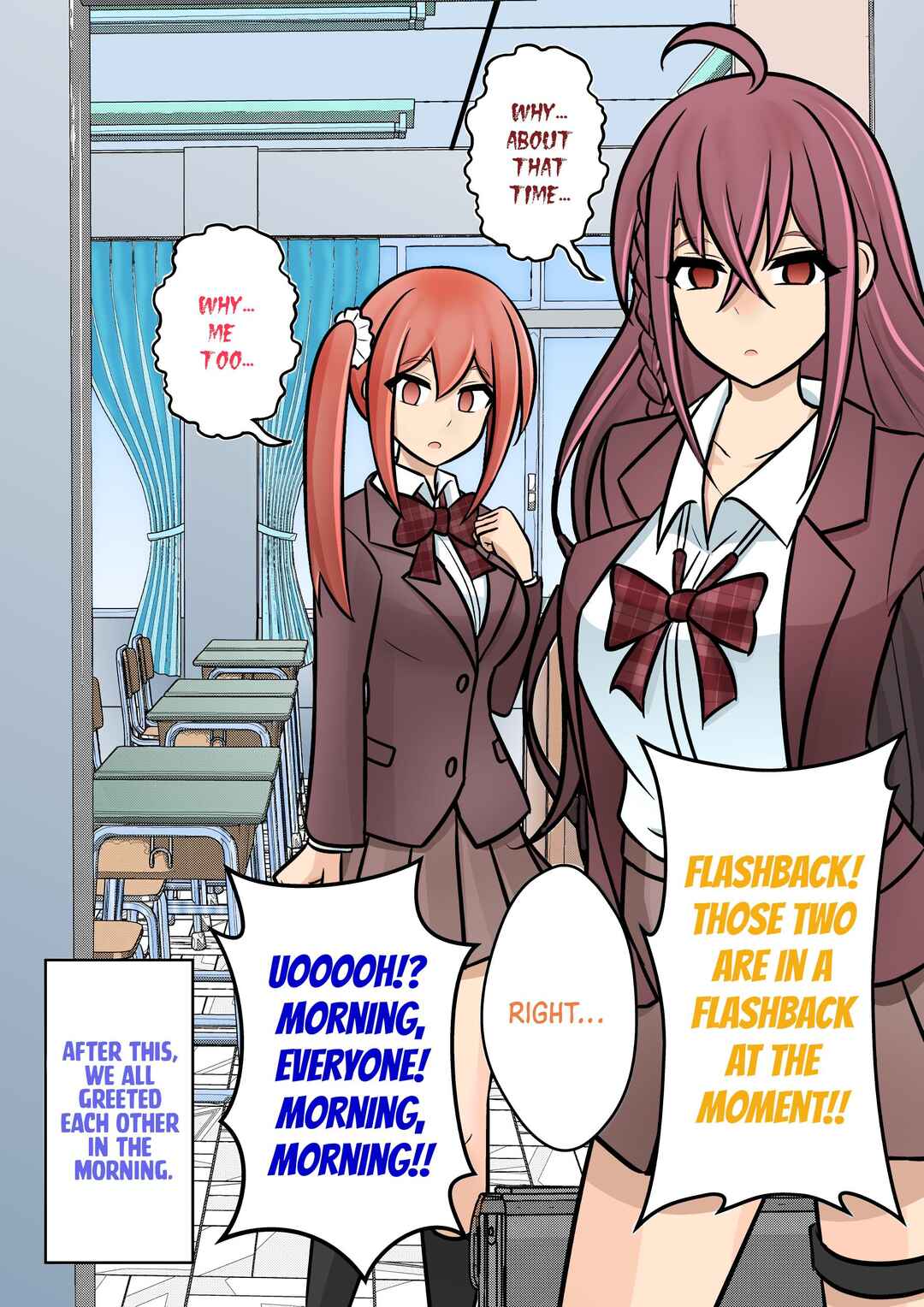 Danjo-hi 1:39 no Heikou Sekai wa Omoi no Hoka Futsuu (Fan Colored) Chapter 102 - Page 6