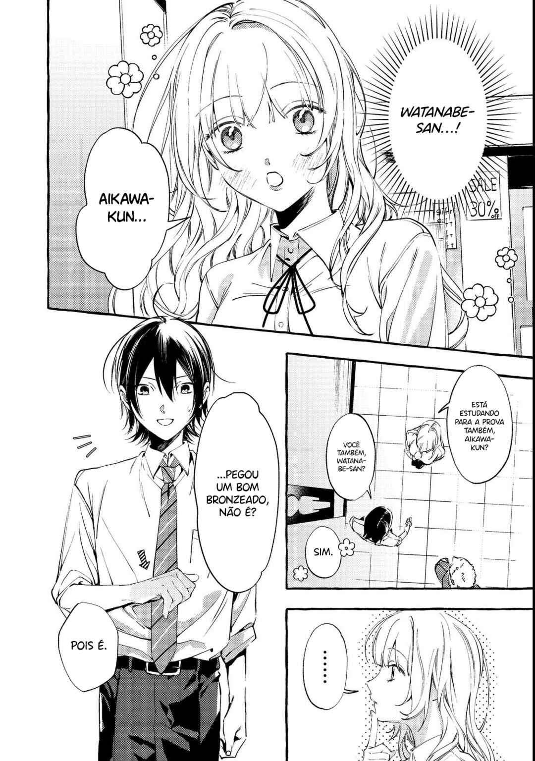 Gakuen no Madonna no Watanabe san ga, Naze ka Maishu Yotei wo Kitekuru Chapter 3 - Page 5