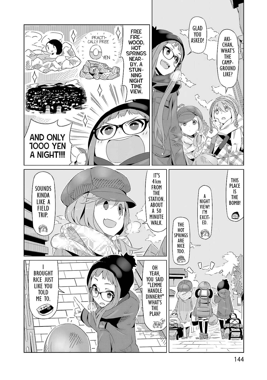 Yuru Camp△ Chapter 6 - Page 4