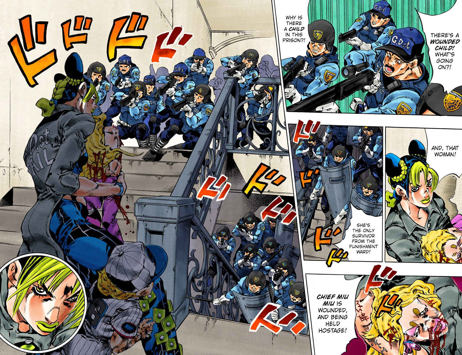 JoJo no Kimyou na Bouken: Part 6 - Stone Ocean Color-ban Chapter 102 - Page 11