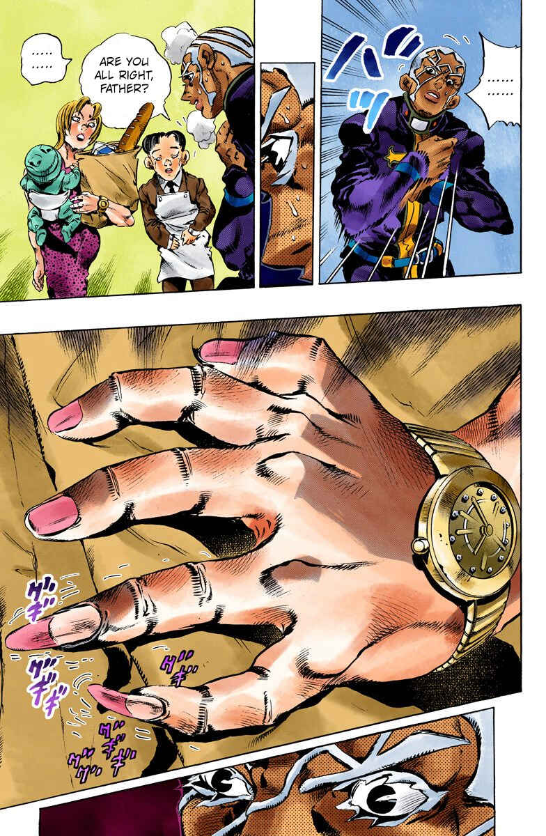 JoJo no Kimyou na Bouken: Part 6 - Stone Ocean Color-ban Chapter 102 - Page 7