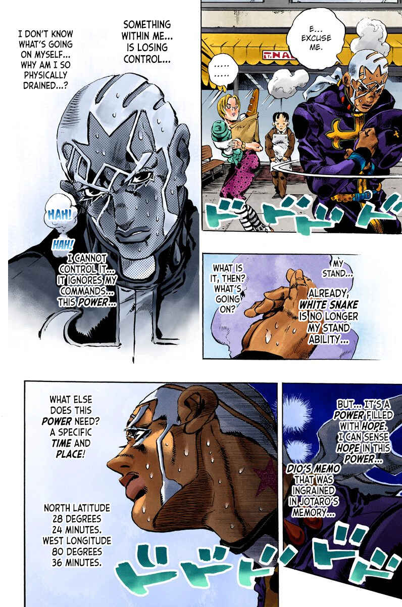 JoJo no Kimyou na Bouken: Part 6 - Stone Ocean Color-ban Chapter 102 - Page 8