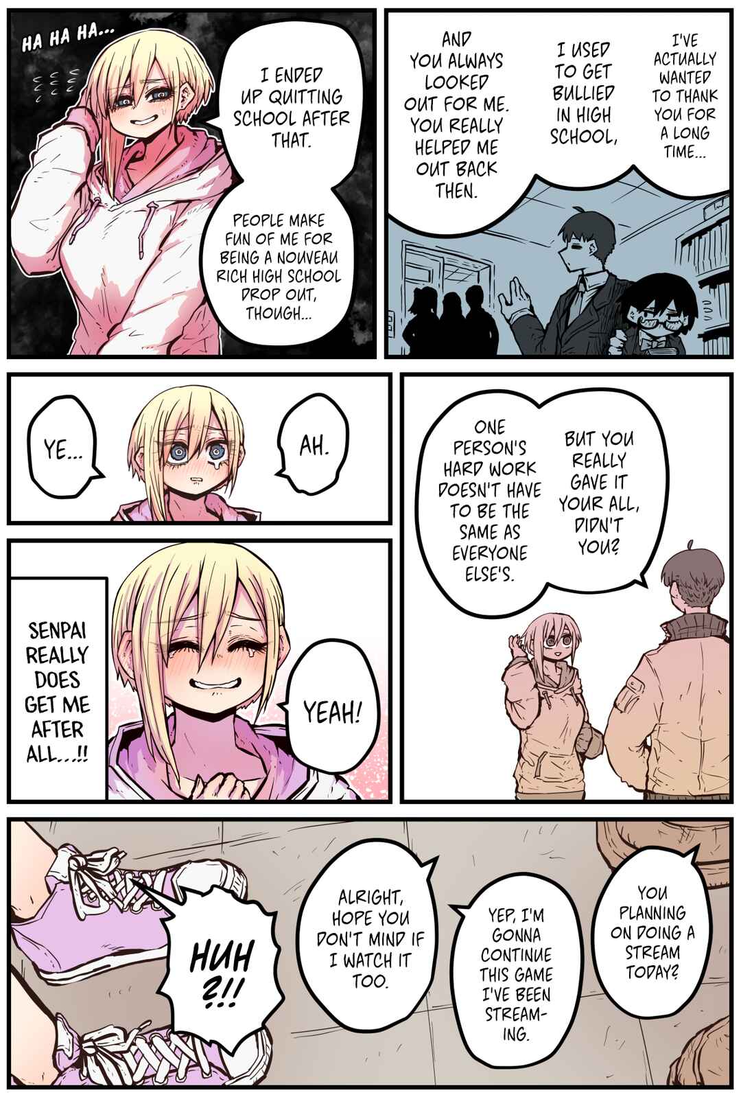 Kouhai wa Inkya Agari no Influencer Chapter 1 - Page 2