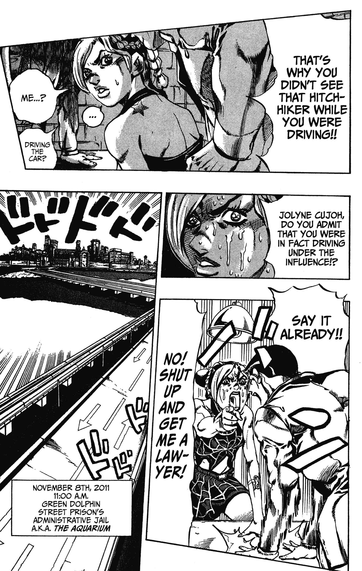 JoJo no Kimyou na Bouken: Part 6 - Stone Ocean Chapter 2 - Page 17