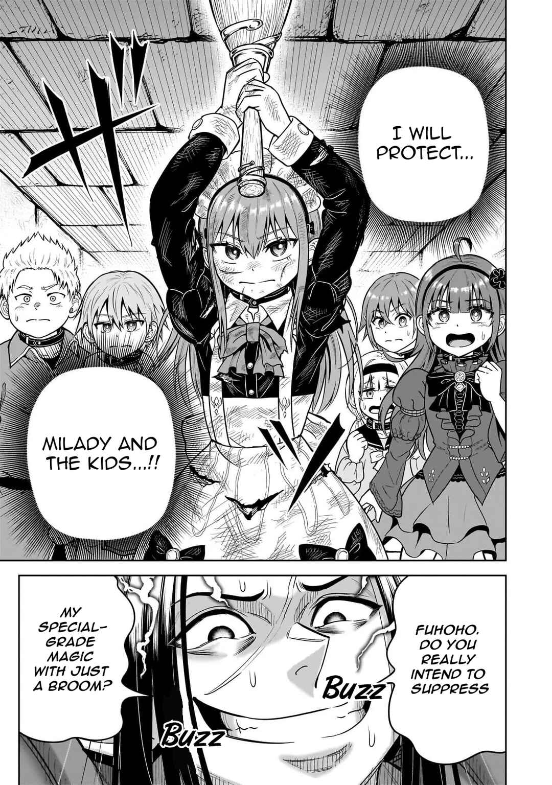 Saikyou no Kensei, Bishoujo Maid ni Tensei Shi Houki de Musou Suru Chapter 7.1 - Page 19