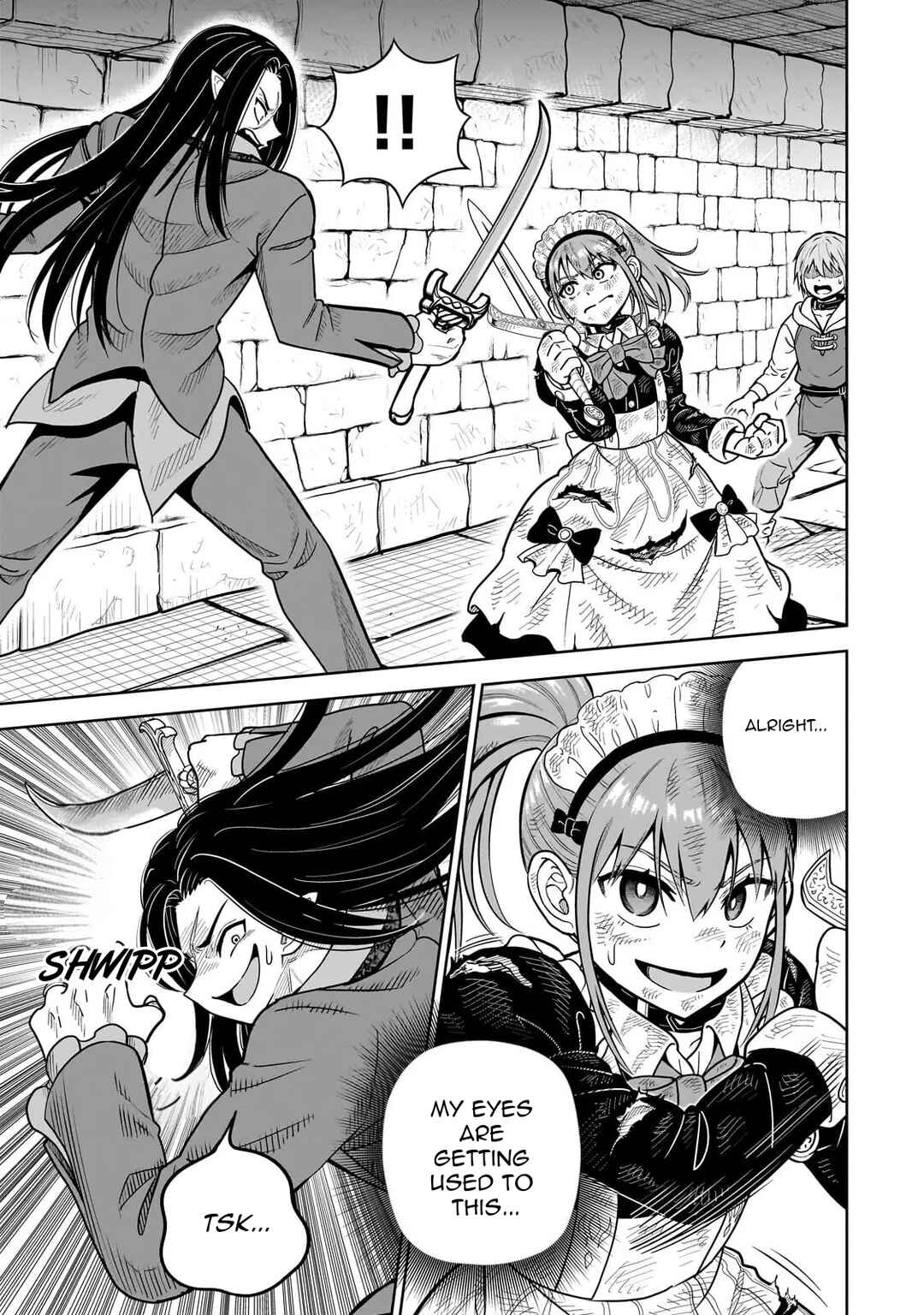 Saikyou no Kensei, Bishoujo Maid ni Tensei Shi Houki de Musou Suru Chapter 7.1 - Page 3