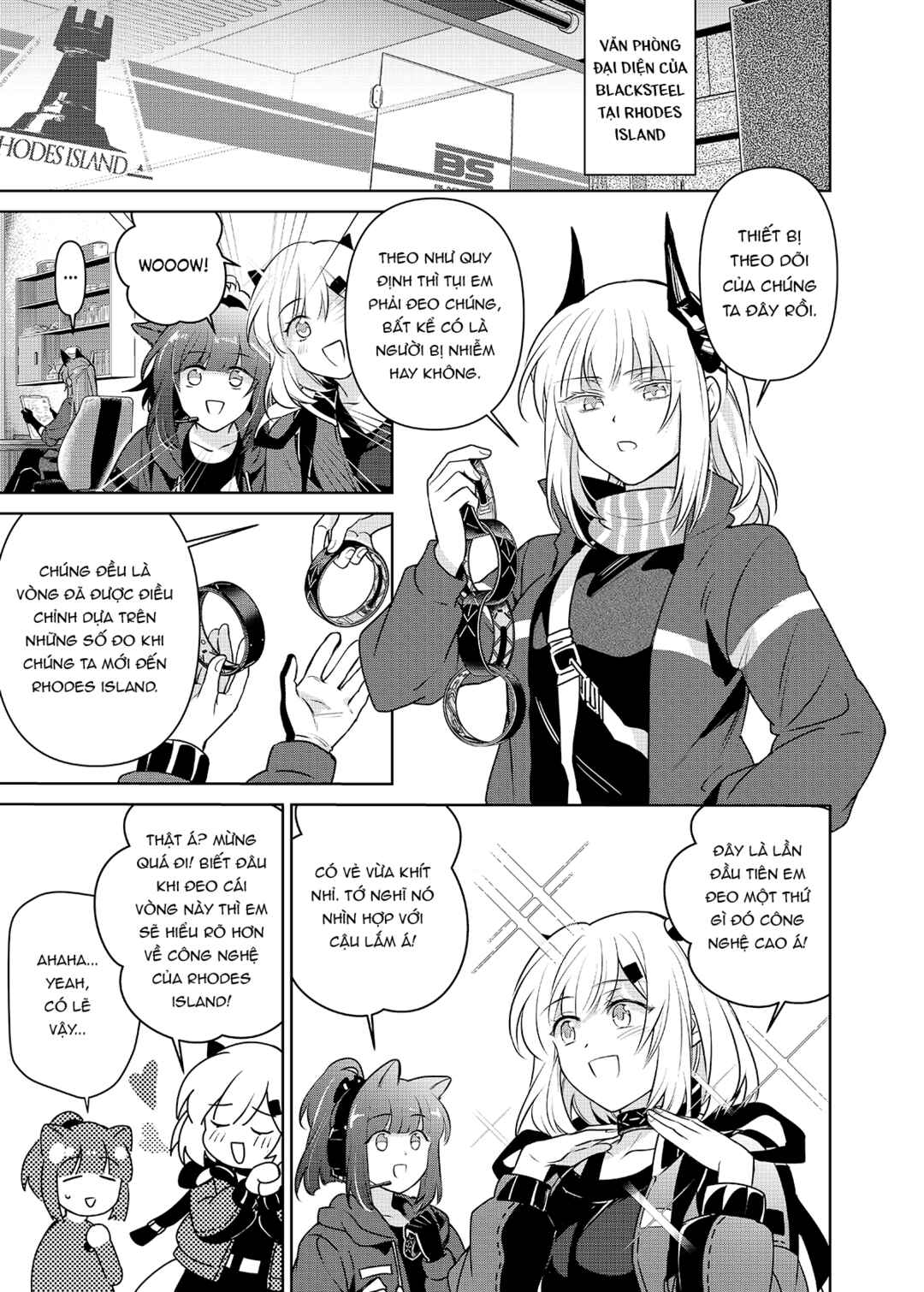 Arknights: Rhodes Island's Records of Originium - Blacksteel Chapter 5.7 - Page 1