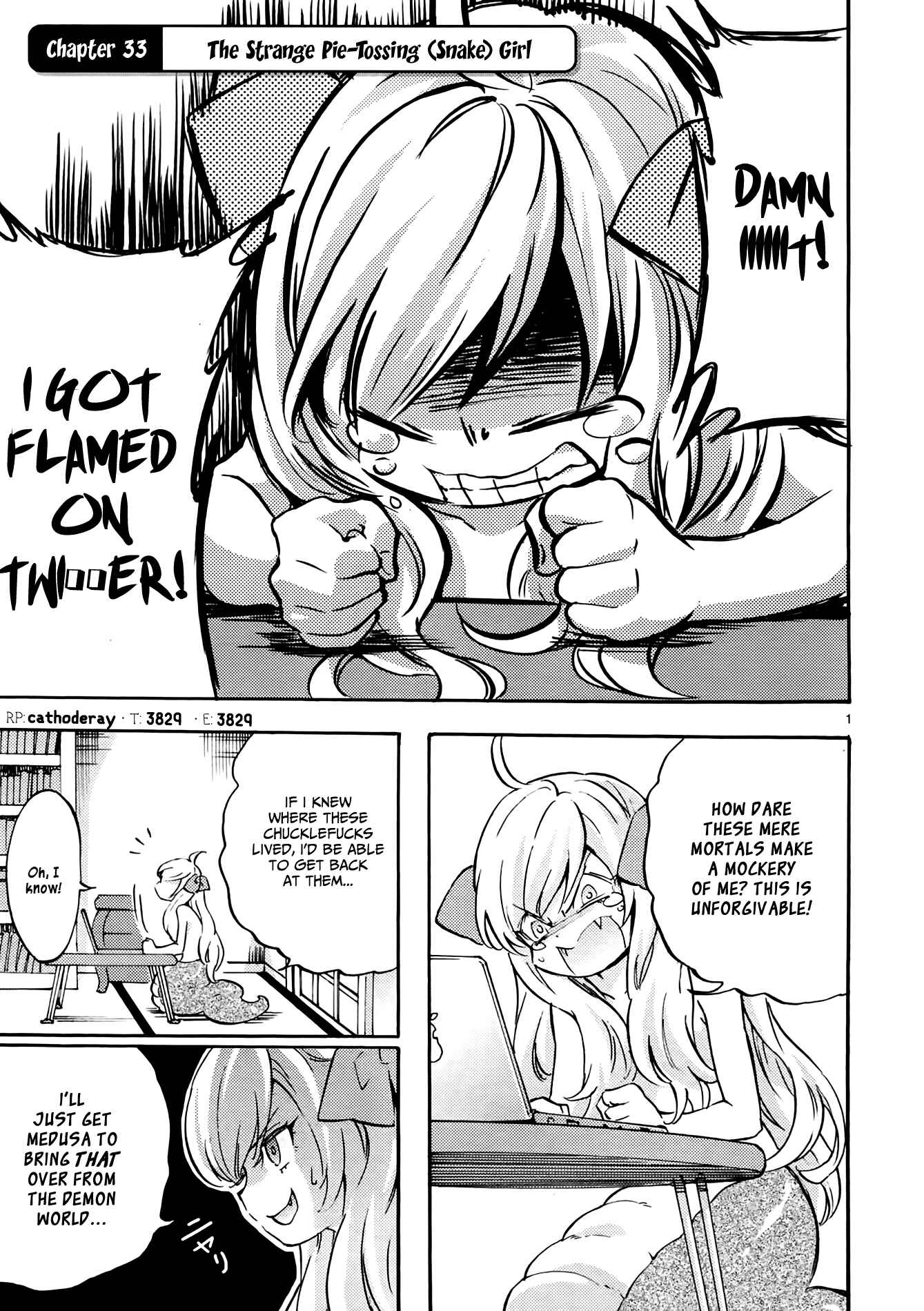 Jashin-chan Dropkick Chapter 33 - Page 1