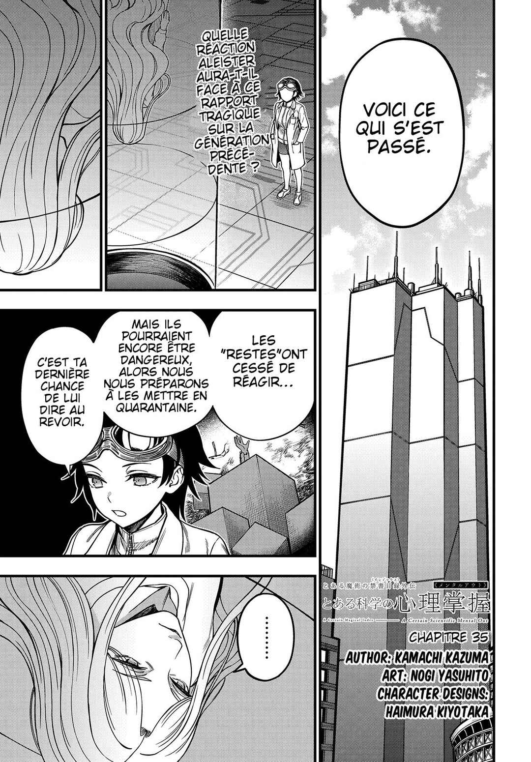 Toaru Majutsu no Index Gaiden - Toaru Kagaku no Mental Out Chapter 35 - Page 3