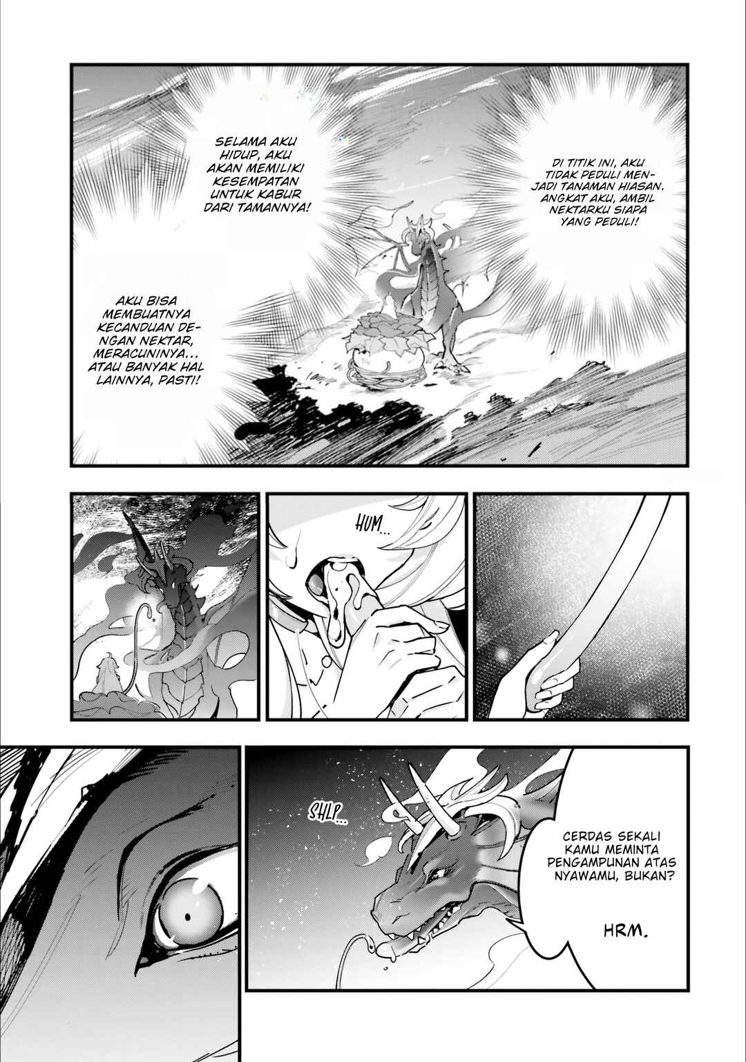 Shokubutsu Monster Musume Nikki: Seijo datta Watashi ga Uragirareta Hate ni Alraune ni Tensei Shite Shimatta node, kore kara wa Kougousei o Shinagara Shizuka ni Shokubutsu Life o Sugoshimasu Chapter 14 - Page 10