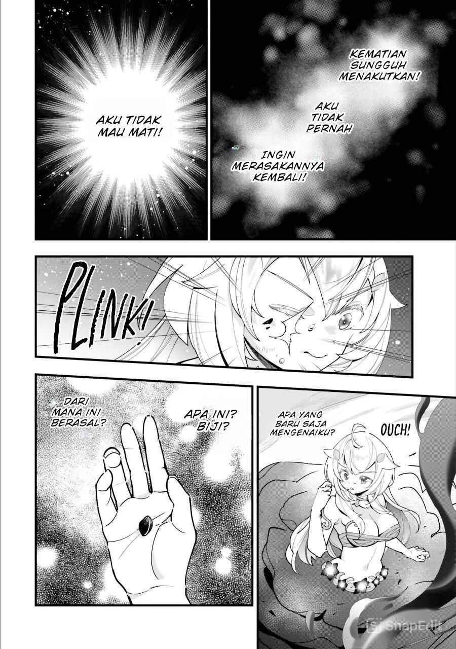 Shokubutsu Monster Musume Nikki: Seijo datta Watashi ga Uragirareta Hate ni Alraune ni Tensei Shite Shimatta node, kore kara wa Kougousei o Shinagara Shizuka ni Shokubutsu Life o Sugoshimasu Chapter 14 - Page 19
