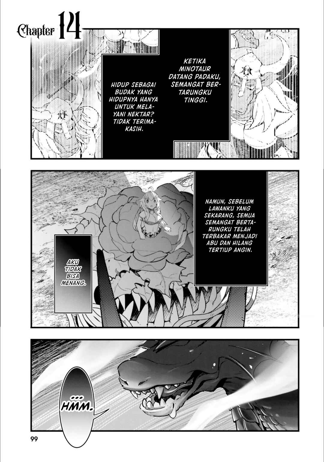 Shokubutsu Monster Musume Nikki: Seijo datta Watashi ga Uragirareta Hate ni Alraune ni Tensei Shite Shimatta node, kore kara wa Kougousei o Shinagara Shizuka ni Shokubutsu Life o Sugoshimasu Chapter 14 - Page 2