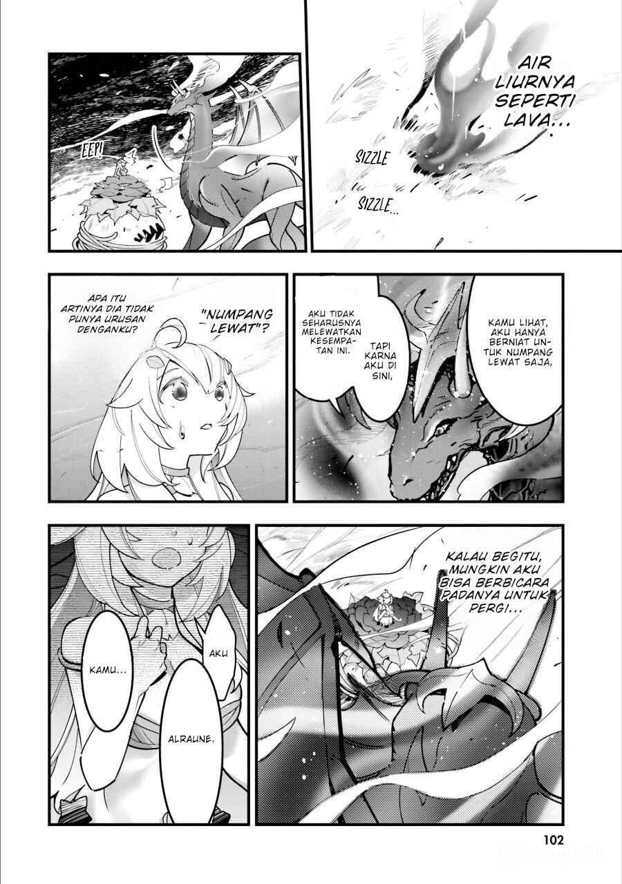 Shokubutsu Monster Musume Nikki: Seijo datta Watashi ga Uragirareta Hate ni Alraune ni Tensei Shite Shimatta node, kore kara wa Kougousei o Shinagara Shizuka ni Shokubutsu Life o Sugoshimasu Chapter 14 - Page 5