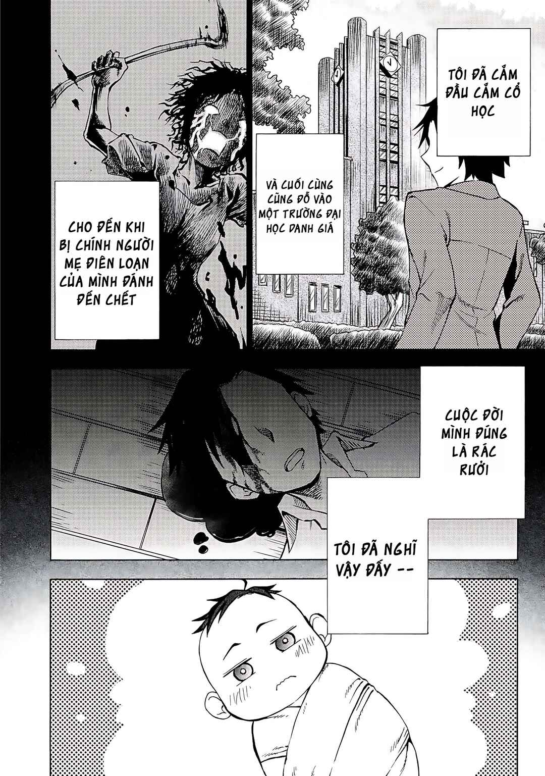 Isekai de Yakuza Hajimemashita: Yume no Henkyou Slow Life wa Oazuke-chuu Chapter 1 - Page 4