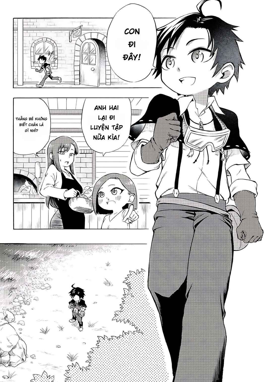 Isekai de Yakuza Hajimemashita: Yume no Henkyou Slow Life wa Oazuke-chuu Chapter 1 - Page 9