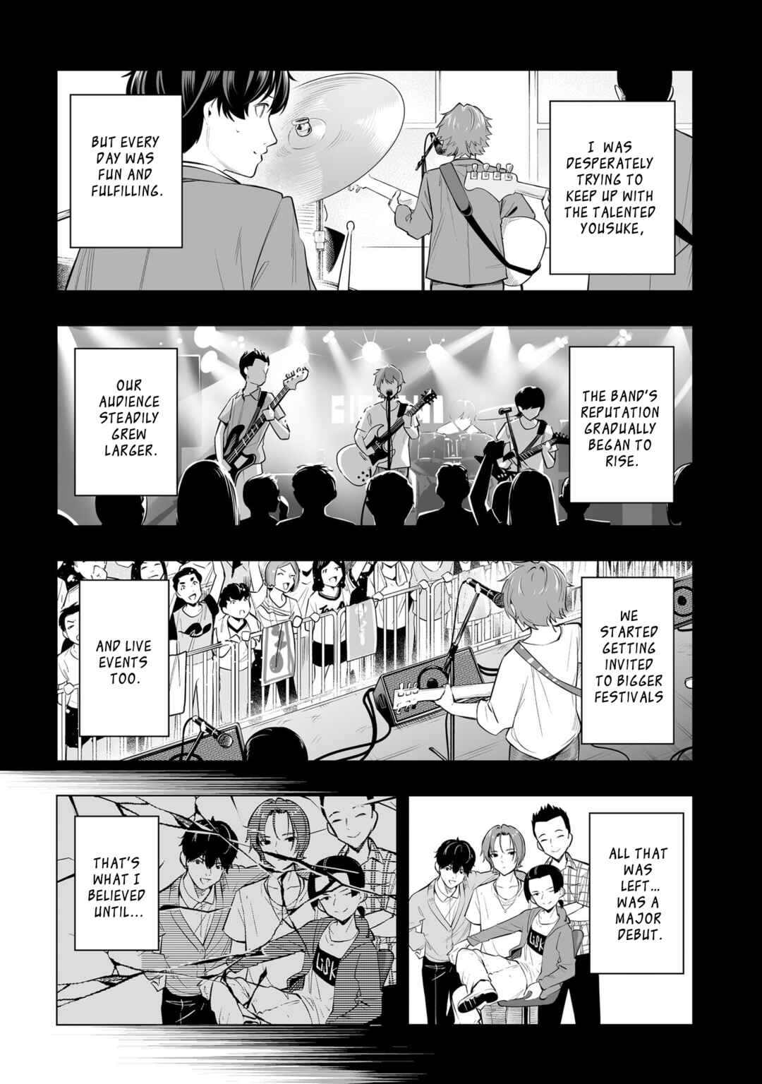 Band o Kubi ni Sareta Boku to Oshi JK no Seishun Rewrite Chapter 1 - Page 13