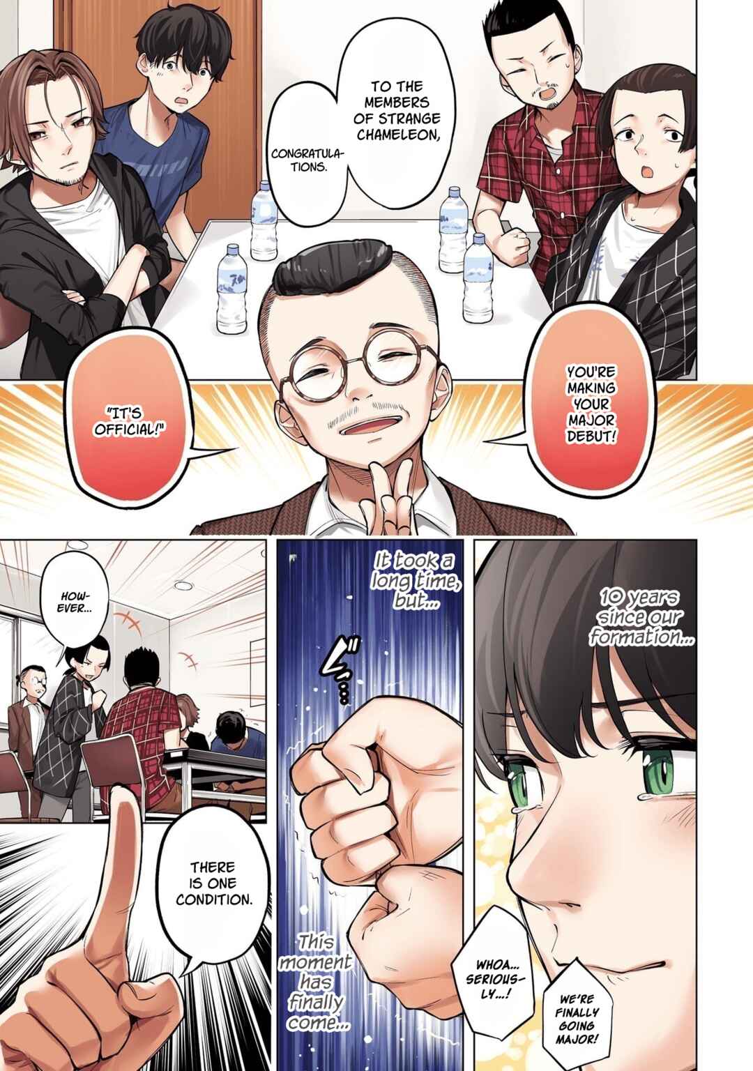 Band o Kubi ni Sareta Boku to Oshi JK no Seishun Rewrite Chapter 1 - Page 3