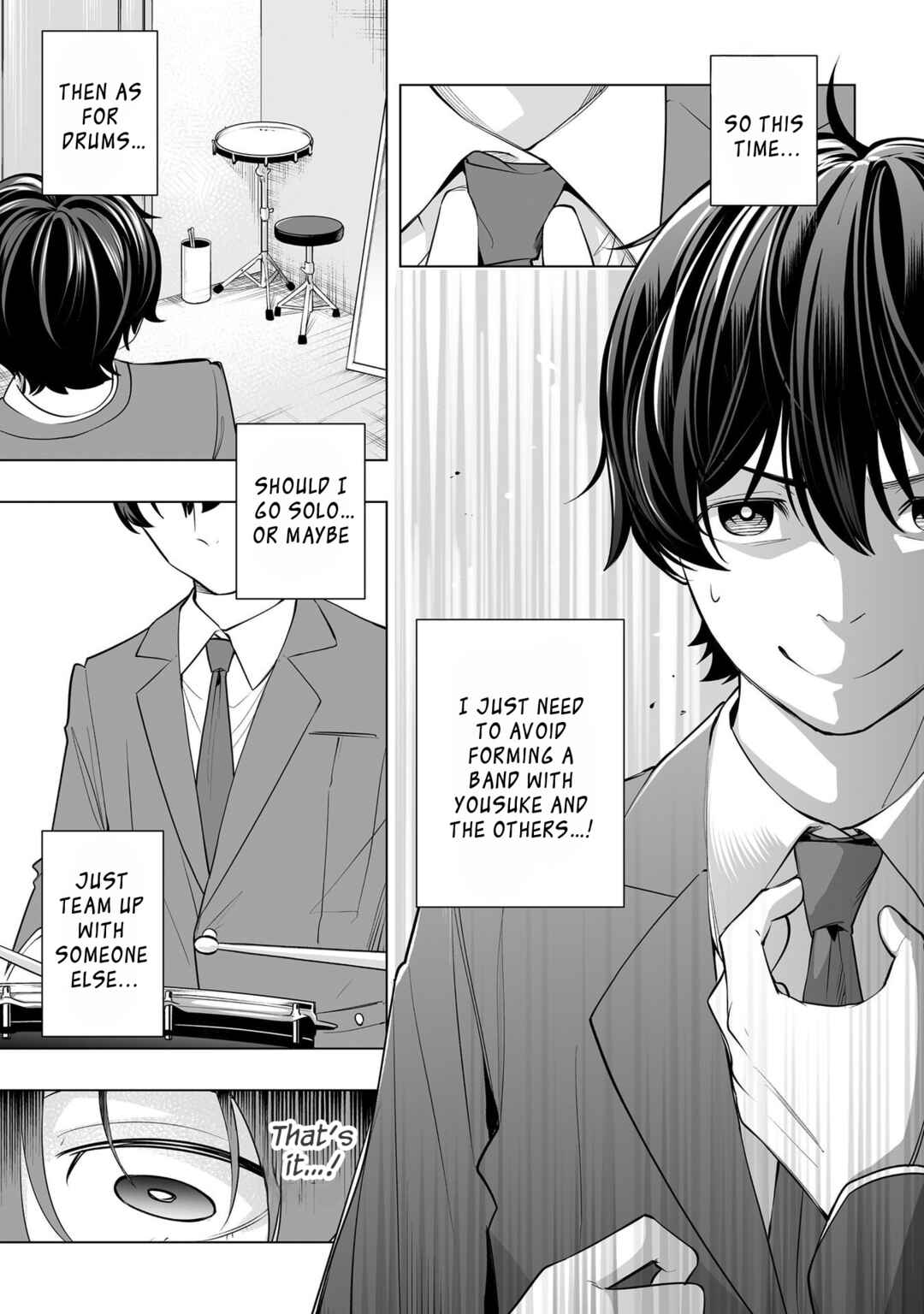 Band o Kubi ni Sareta Boku to Oshi JK no Seishun Rewrite Chapter 1 - Page 40
