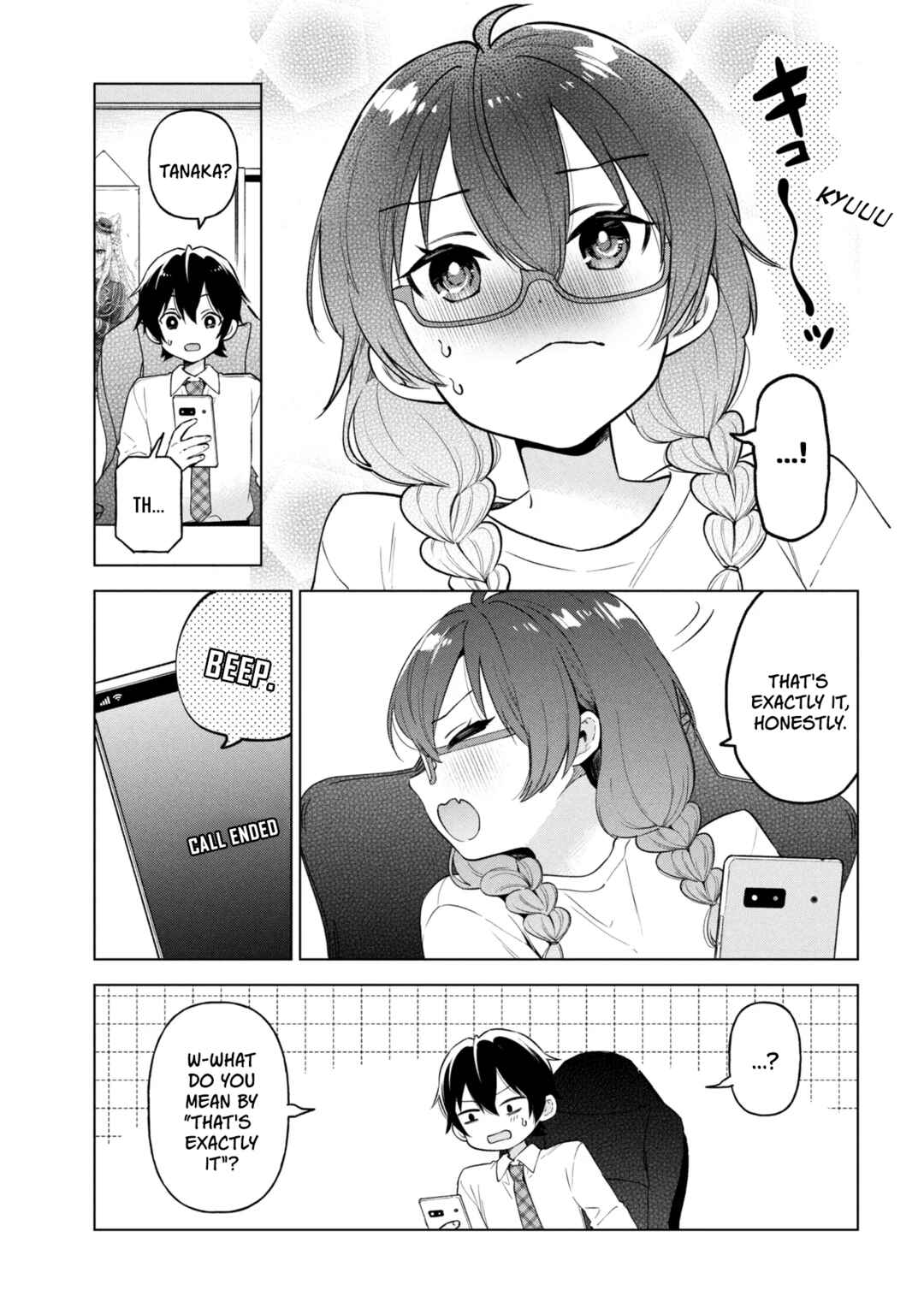 Inkya no Ore ga Sekigae de S-kyuu Bishoujo ni Kakomaretara Himitsu no Kankei ga Hajimatta. Chapter 9 - Page 13