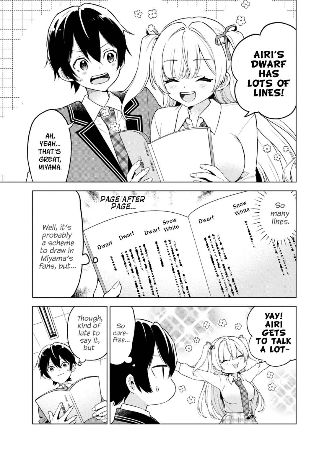 Inkya no Ore ga Sekigae de S-kyuu Bishoujo ni Kakomaretara Himitsu no Kankei ga Hajimatta. Chapter 9 - Page 15
