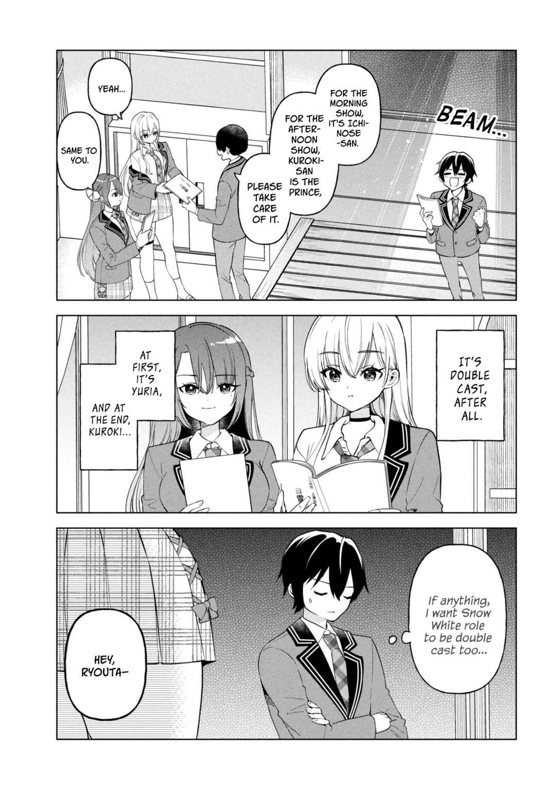 Inkya no Ore ga Sekigae de S-kyuu Bishoujo ni Kakomaretara Himitsu no Kankei ga Hajimatta. Chapter 9 - Page 17